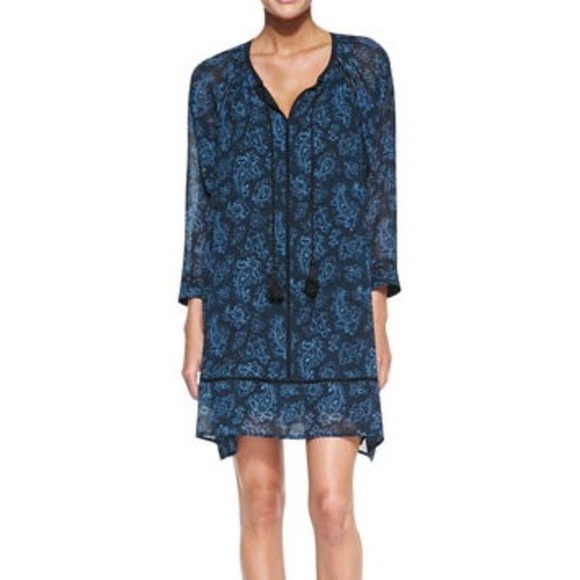 🔥Michael Kors Boho Paisley Tunic Dress - Small - Picture 3 of 8